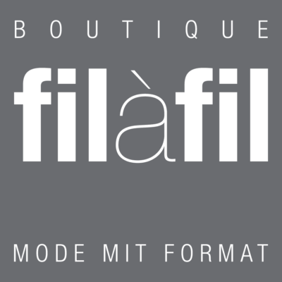 Logo Boutique FIL A FIL, Mode mit Format, Brugg